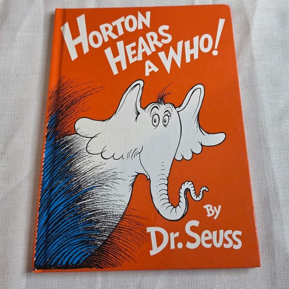 Horton Hears a Who! by Dr. Seuss Hardcover Childrens Book Random House